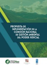 Propuesta de implementación de la Comisión Nacional de Gestión Ambiental del Poder Judicial